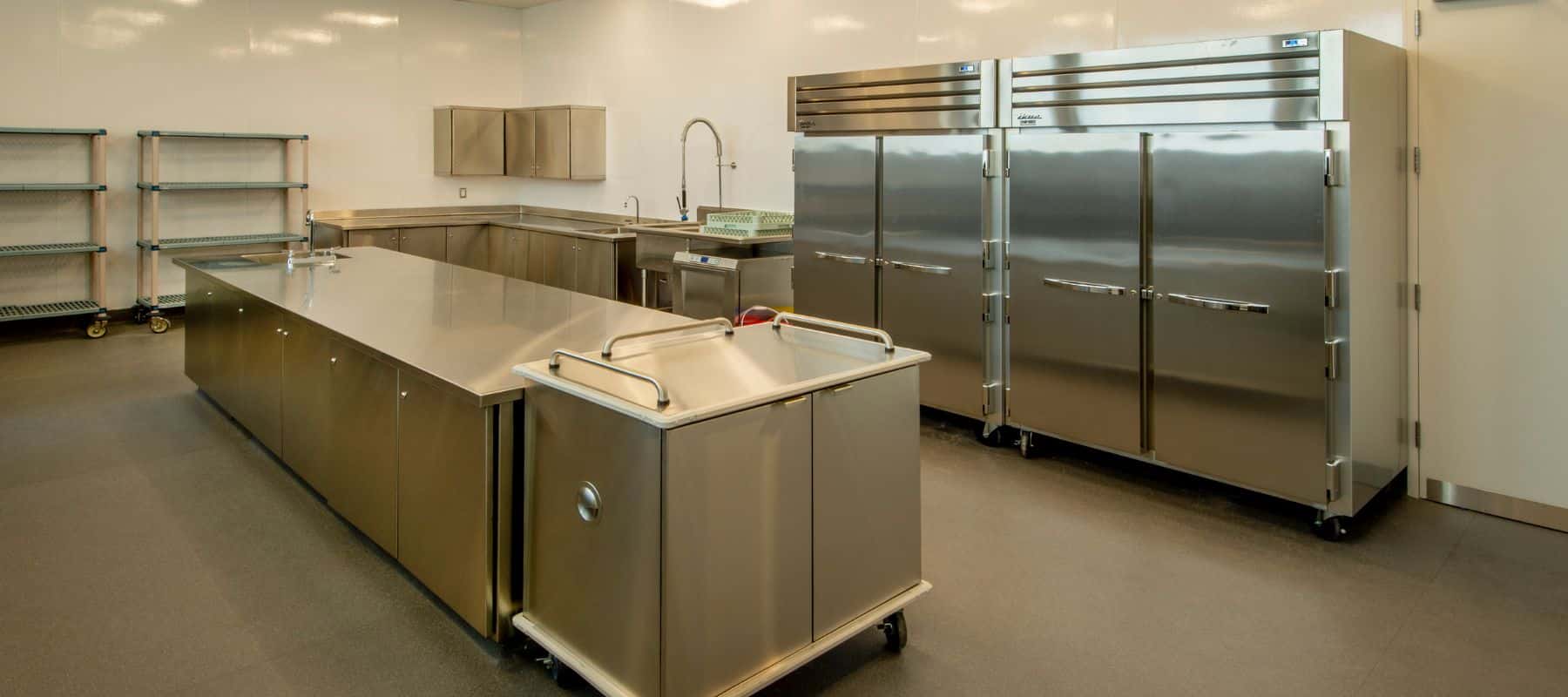 commercial kitchen equipped by kinetico